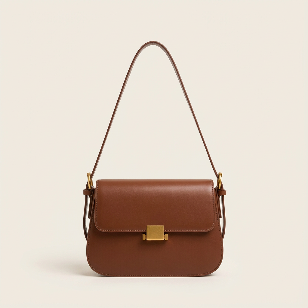 Cérelle Frame Genuine Leather Shoulder Bag
