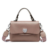 Alvienne Envelope Structured Leather Top Handle - Vellegra