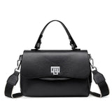 Alvienne Envelope Structured Leather Top Handle - Vellegra