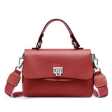 Alvienne Envelope Structured Leather Top Handle - Vellegra
