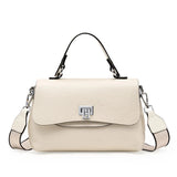 Alvienne Envelope Structured Leather Top Handle - Vellegra