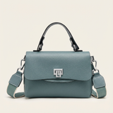 Alvienne Envelope Structured Leather Top Handle - Vellegra