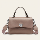 Alvienne Envelope Structured Leather Top Handle - Vellegra