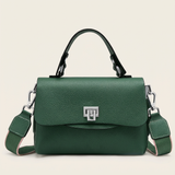 Alvienne Envelope Structured Leather Top Handle - Vellegra