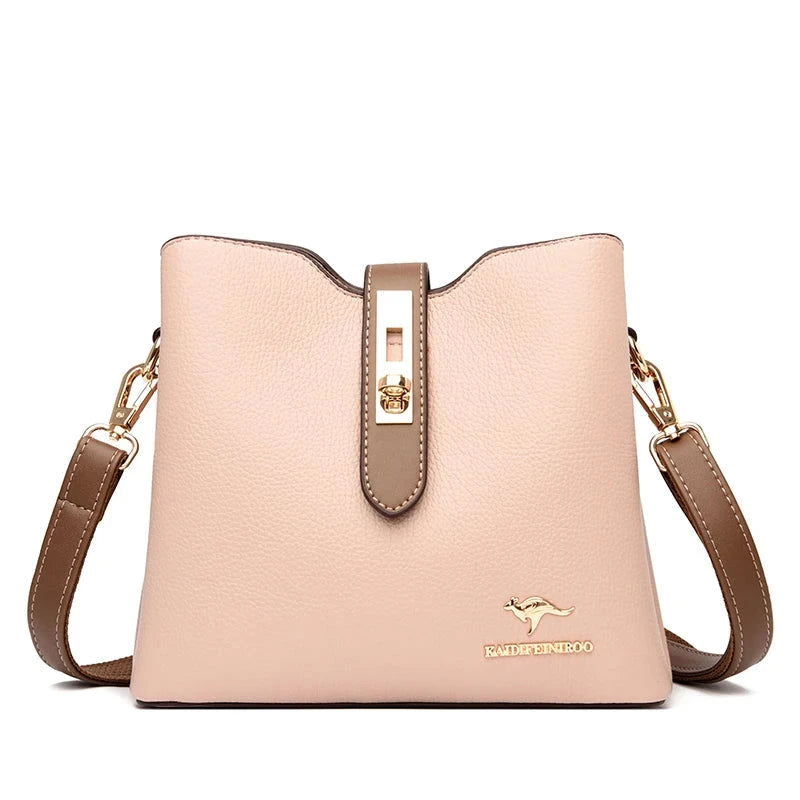 Amira Lock Strap Crossbody - Vellegra