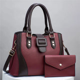 Arvella Buckle Satchel Set - Vellegra