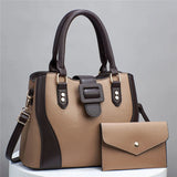 Arvella Buckle Satchel Set - Vellegra