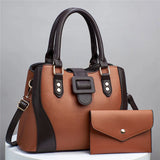 Arvella Buckle Satchel Set - Vellegra