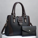 Arvella Buckle Satchel Set - Vellegra