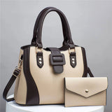 Arvella Buckle Satchel Set - Vellegra