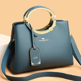 Aurielle Halo Handle Satchel Bag - VELLEGRA