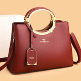 Aurielle Halo Handle Satchel Bag - VELLEGRA