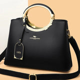 Aurielle Halo Handle Satchel Bag - VELLEGRA