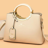 Aurielle Halo Handle Satchel Bag - VELLEGRA
