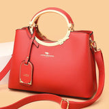 Aurielle Halo Handle Satchel Bag - VELLEGRA