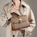Averra Leather Satchel - Vellegra