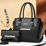 Bellamy Gloss Two-Piece Tote Set - Vellegra