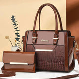 Bellamy Gloss Two-Piece Tote Set - Vellegra