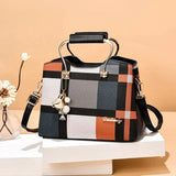 Belmoire Plaid Handle Bag - Vellegra