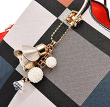 Belmoire Plaid Handle Bag - Vellegra