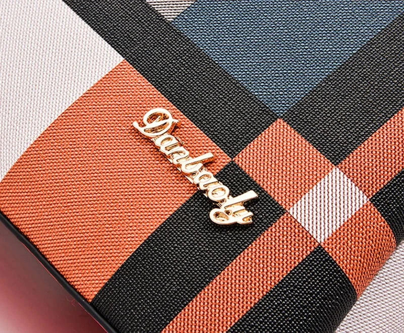 Belmoire Plaid Handle Bag - Vellegra
