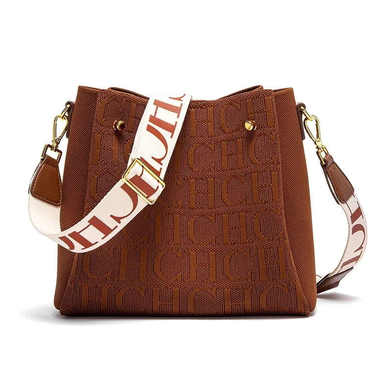 Calysa Lettered Bucket Bag - Vellegra