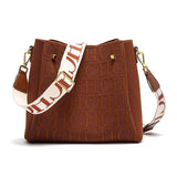 Calysa Lettered Bucket Bag - Vellegra
