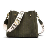 Calysa Lettered Bucket Bag - Vellegra