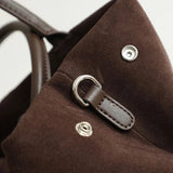 Cambrelle Suede Carryall - Vellegra