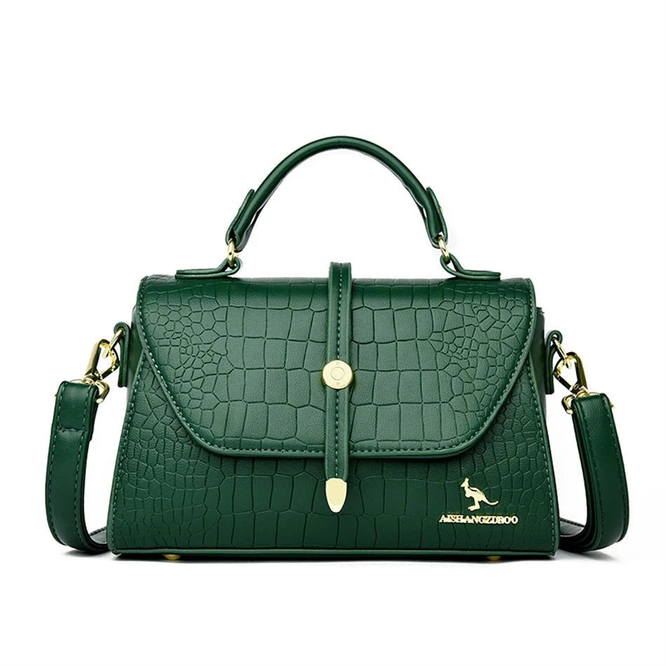Cirella Croc Mini Satchel - Vellegra