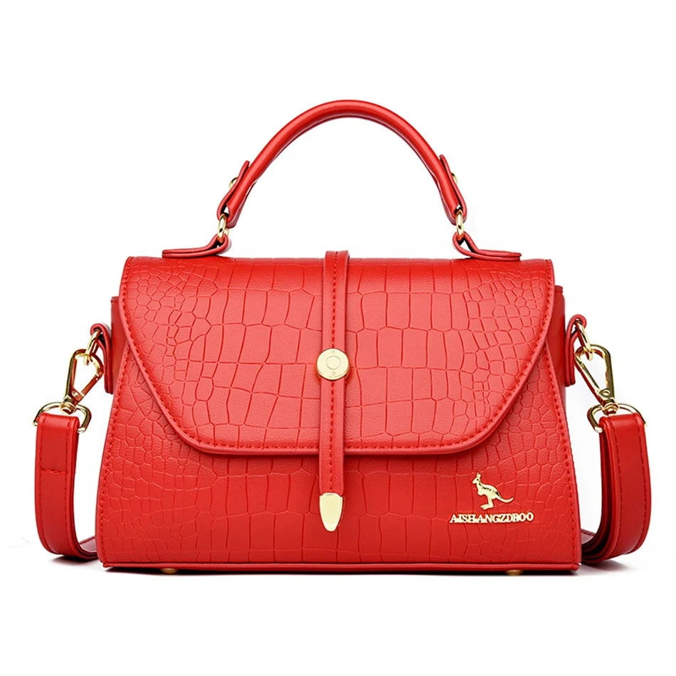 Cirella Croc Mini Satchel - Vellegra