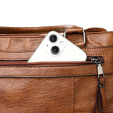 Delvera Multi-Zip Structured Tote - Vellegra