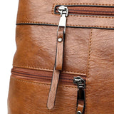 Delvera Multi-Zip Structured Tote - Vellegra