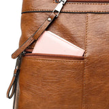 Delvera Multi-Zip Structured Tote - Vellegra