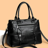Delvera Multi-Zip Structured Tote - Vellegra