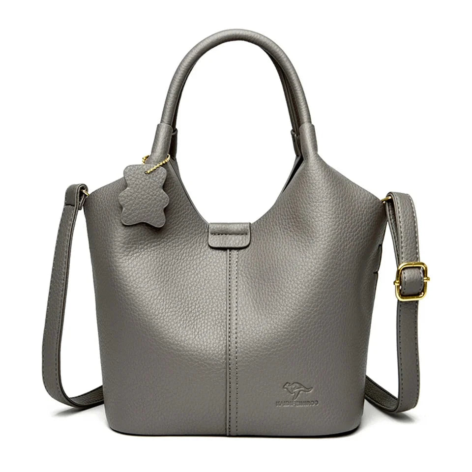 Emelra Soft Curve Tote - Vellegra