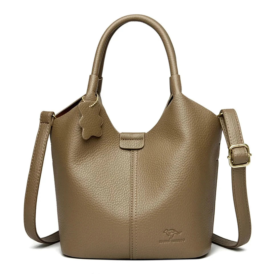 Emelra Soft Curve Tote - Vellegra