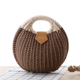 Solaya Rattan Shell Tote