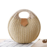Solaya Rattan Shell Tote