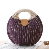 Solaya Rattan Shell Tote