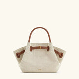 Hana Canvas Top Handle Bag - Vellegra