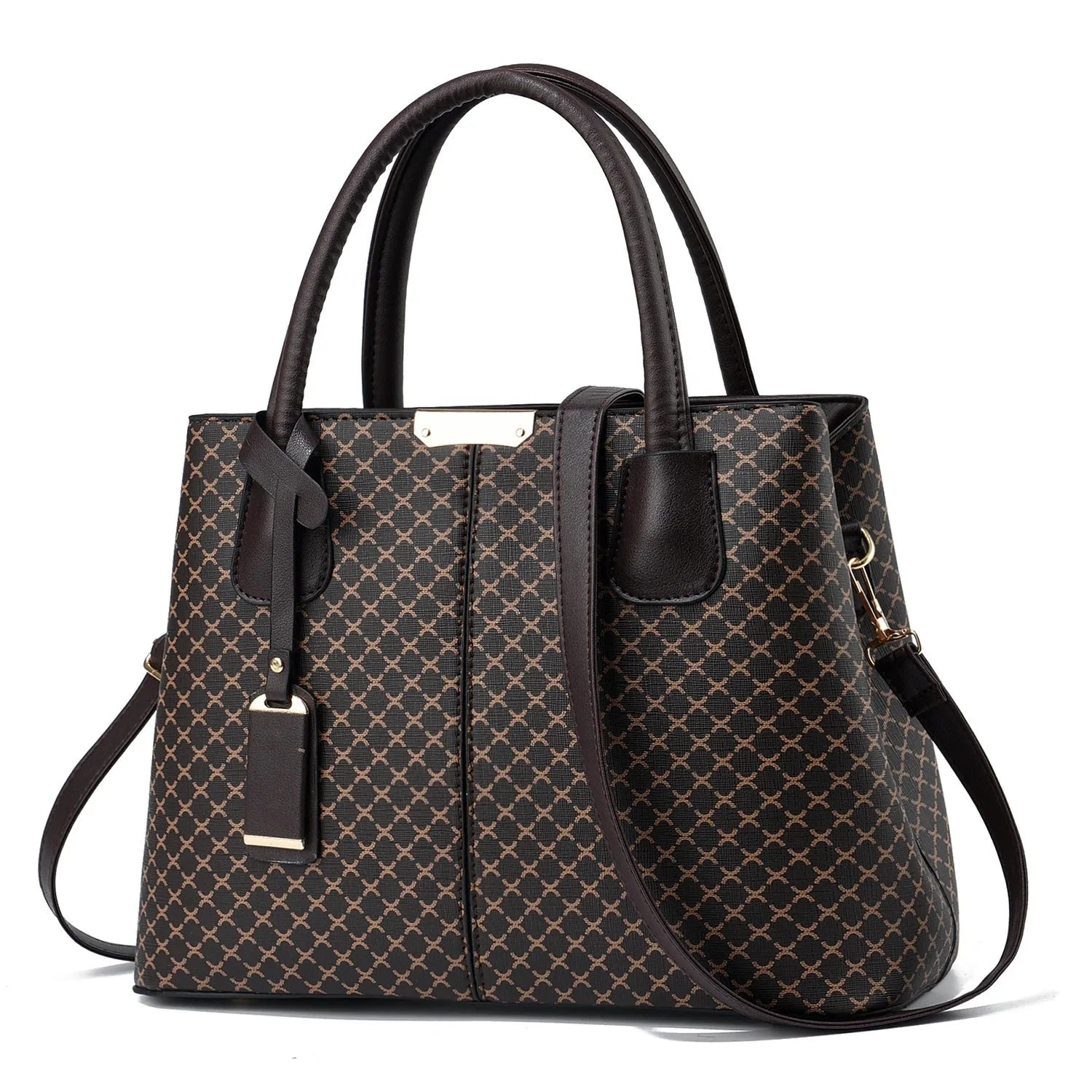 Heritage Check Tag Satchel - VELLEGRA