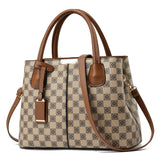 Heritage Check Tag Satchel - VELLEGRA