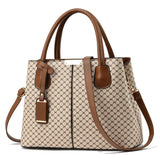 Heritage Check Tag Satchel - VELLEGRA