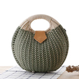Solaya Rattan Shell Tote