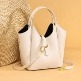 Ismara Leather Bucket - Vellegra
