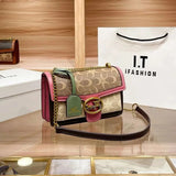 Lorena Contrast Chain Crossbody - Vellegra