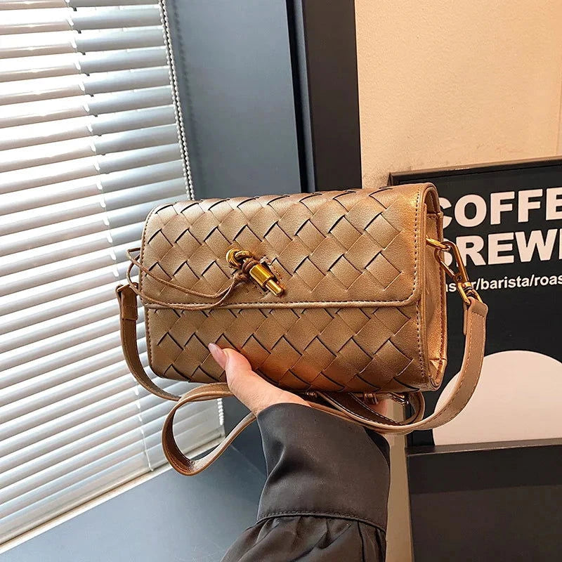 Lyrielle Woven Crossbody - Vellegra
