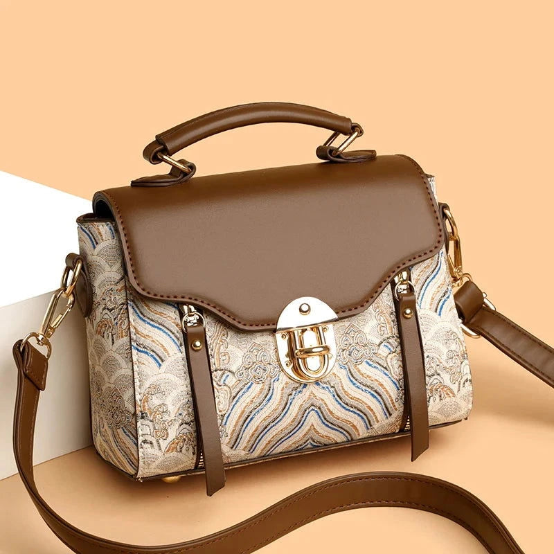Mariselle Buckle Satchel - Vellegra