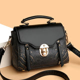 Mariselle Buckle Satchel - Vellegra
